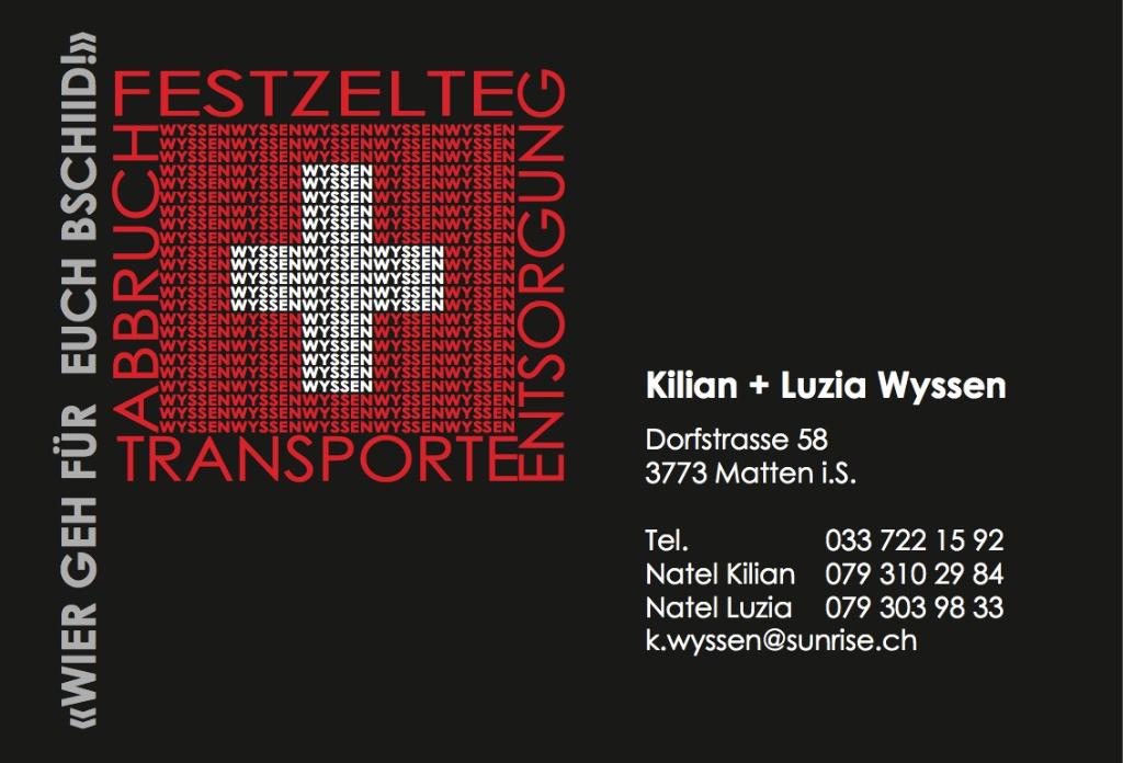 Kilian + Luzia Wyssen